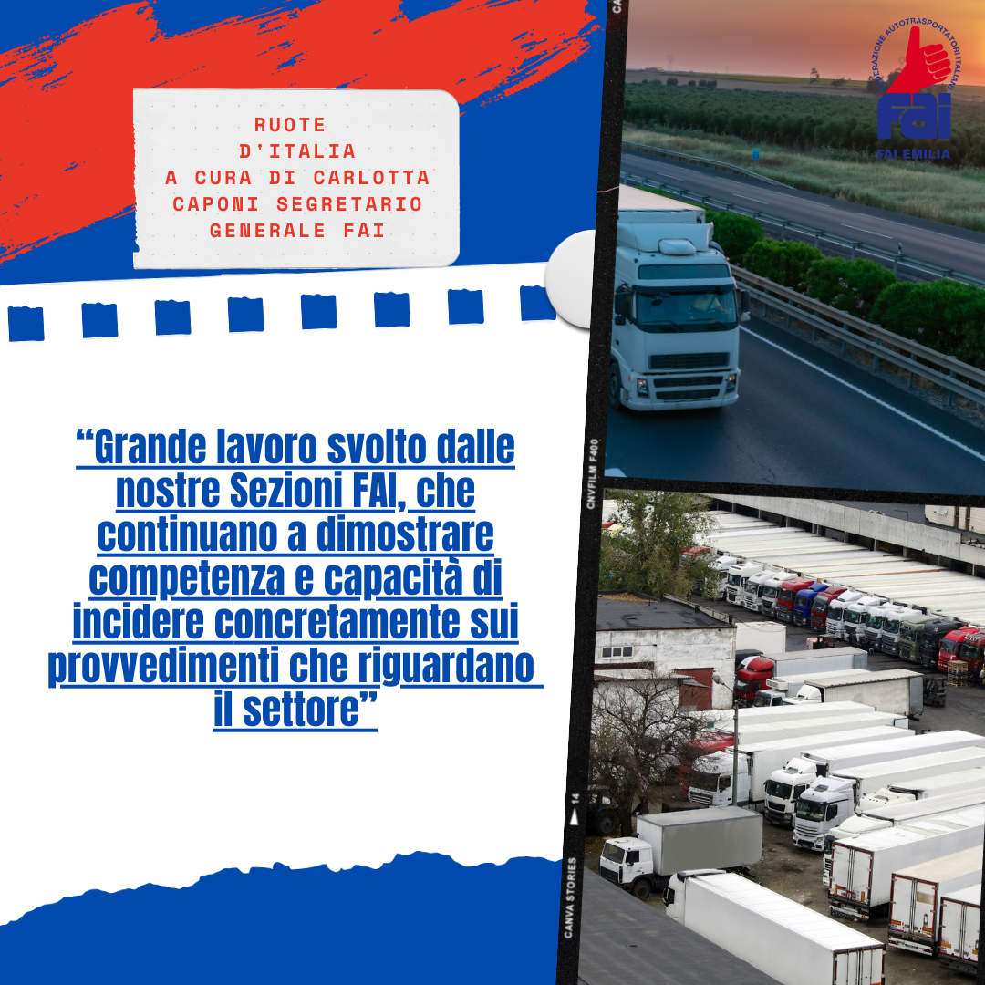 Ruote d’Italia: “Sezioni FAI, competenza sui provvedimenti che riguardano il settore”